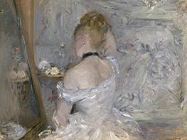 Woman at Her Toilette, c.1875/80 by Berthe Morisot | Canvas Print