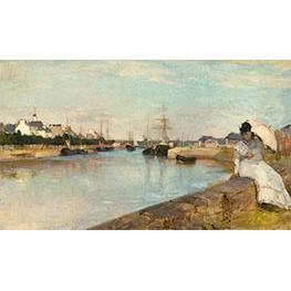 Der Hafen von Lorient - Berthe Morisot