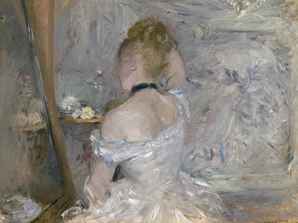 Frau bei ihrer Toilette, c.1875/80 | Berthe Morisot