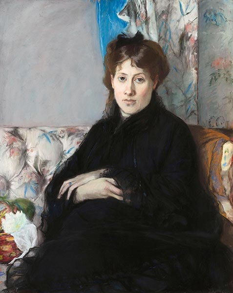 Porträt von Madame Edma Pontillon, c.1871 | Berthe Morisot | Giclée Leinwand Kunstdruck
