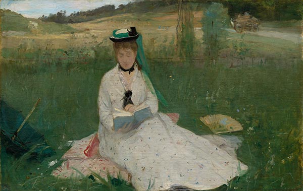 Reading, 1873 | Berthe Morisot | Giclée Canvas Print