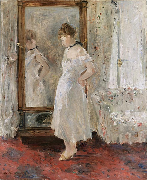 Der Psyche-Spiegel, 1876 | Berthe Morisot