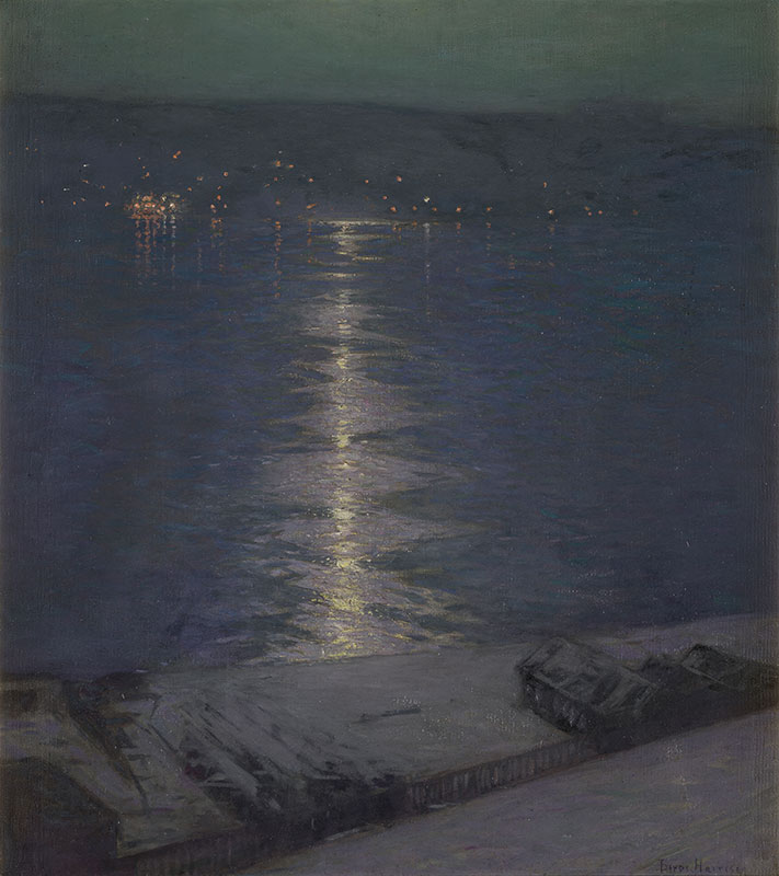 Moonlight on the River, c.1919 | Birge Harrison | Giclée Canvas Print