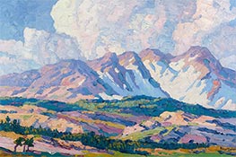 Birger Sandzén | Rocky Mountain National Park, Colorado, c.1915/17 | Giclée Canvas Print