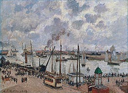 The Port of Le Havre, 1903 von Pissarro | Leinwand Kunstdruck