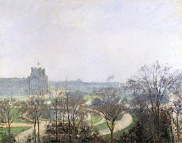 The Tuileries Gardens | Pissarro | Painting Reproduction