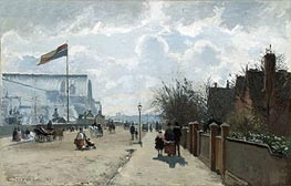 The Crystal Palace | Pissarro | Painting Reproduction