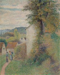 The Path, 1889 by Pissarro | Giclée Art Print