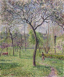 Landscape (Orchard), 1892 von Pissarro | Leinwand Kunstdruck