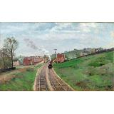 Lordship Lane Station, Dulwich, 1871 - Pissarro