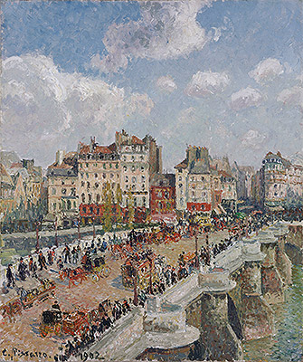The Pont-Neuf, 1902 | Pissarro | Giclée Leinwand Kunstdruck
