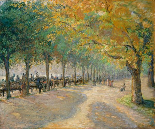 Hyde Park, London, 1890 | Pissarro