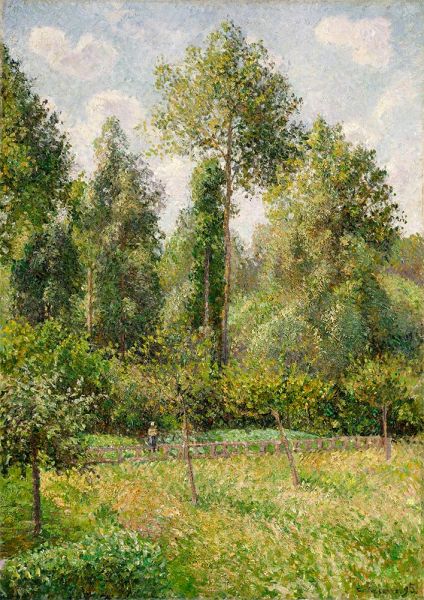 Pappeln, Eragny, 1895 | Pissarro