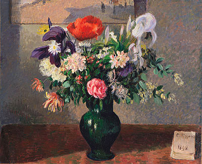 Bouquet of Flowers, 1898 | Pissarro | Giclée Leinwand Kunstdruck