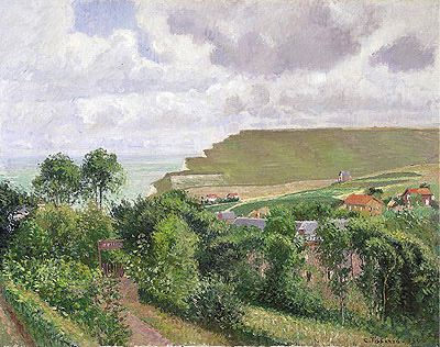 View of Berneval, 1900 | Pissarro