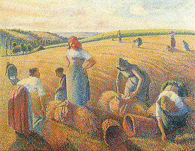 Die Ährenleserinnen, 1889 | Pissarro