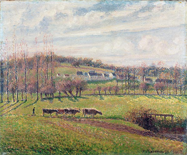 Summer Landscape, Eragny, c.1887/02 | Pissarro | Giclée Canvas Print