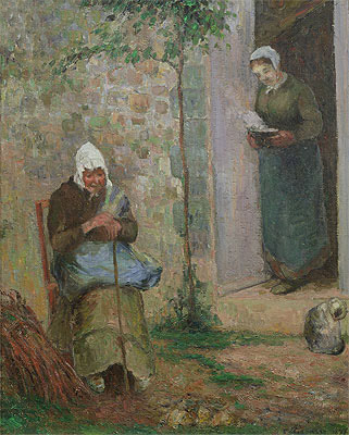 Charity, 1876 | Pissarro