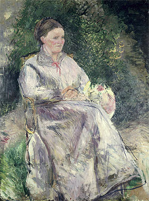 Porträt von Julie Velay, der Frau des Künstlers, c.1874 | Pissarro