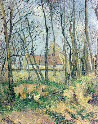 The Path of the Wretched, 1878 | Pissarro | Giclée Canvas Print