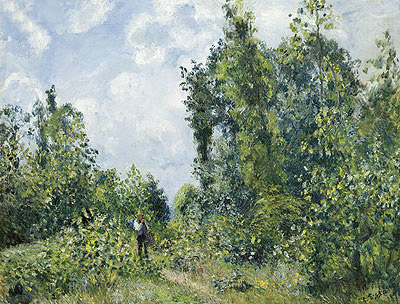 Lisiere de Bois, 1878 | Pissarro