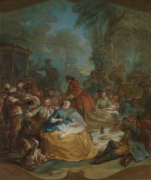 Halt of the Hunt, 1737 | Charles-André van Loo