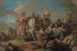 The Victory of Alexander over King Porus, 1738 | Charles-André van Loo