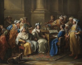 The Grand Turk Giving a Concert to His Mistress, 1737 | Charles-André van Loo