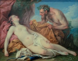 Jupiter and Antiope, c.1753 | Charles-André van Loo