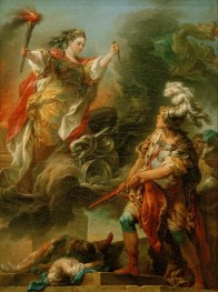 Mademoiselle Clairon as Medea and Le Kain as Jason, 1760 | Charles-André van Loo