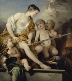 Venus and Cupids with the Arms of Mars, 1743 | Charles-André van Loo