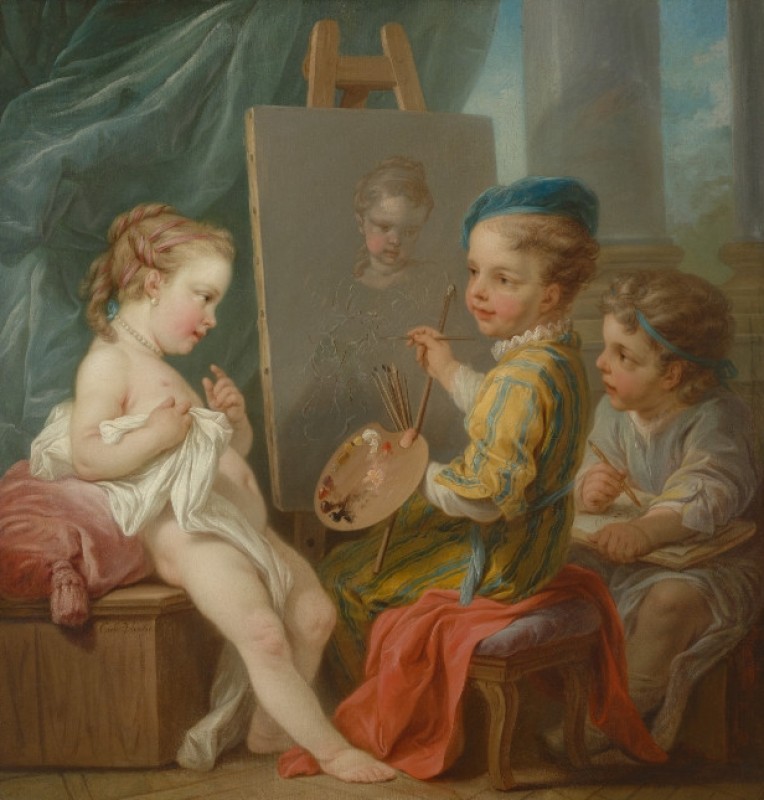 Painting, c.1752/53 | Charles-André van Loo | Giclée Canvas Print