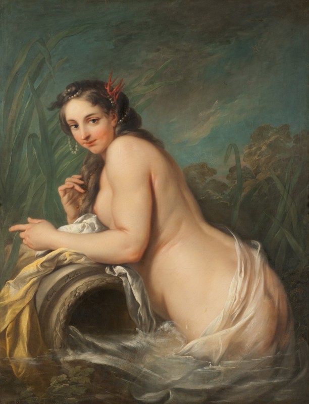 Naiad, 1740 | Charles-André van Loo | Giclée Canvas Print