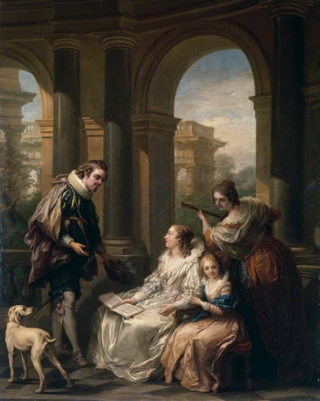 Spanish Concert, 1754 | Charles-André van Loo | Giclée Canvas Print