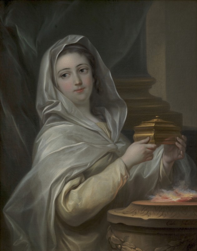 A Vestal, 1750 | Charles-André van Loo | Giclée Canvas Print