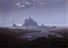 Rocky Reef on the Sea Shore | Caspar David Friedrich | Gemälde Reproduktion