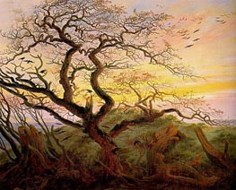 Caspar David Friedrich | The Tree of Crows | Giclée Canvas Print