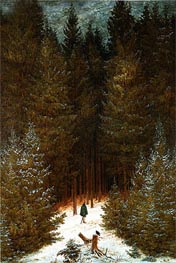 The Chasseur in the Woods | Caspar David Friedrich | Painting Reproduction