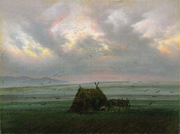 Caspar David Friedrich | Waft of Mist, c.1818/20 | Giclée Canvas Print