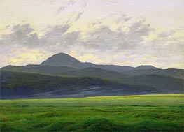 Caspar David Friedrich | Mountainous Landscape, undated | Giclée Canvas Print