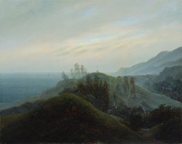 View of the Baltic, c.1820/25 von Caspar David Friedrich | Giclée-Kunstdruck