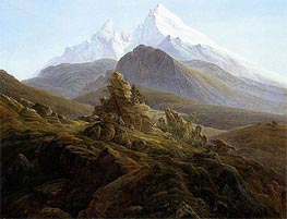 Caspar David Friedrich | The Watzmann | Giclée Canvas Print