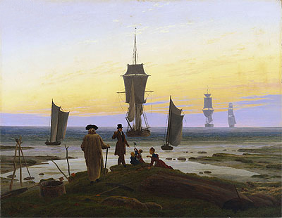Lebensstufen, c.1835 | Caspar David Friedrich | Giclée Leinwand Kunstdruck