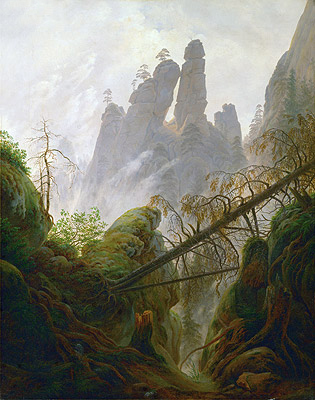 Rocky Ravine, c.1822/23 | Caspar David Friedrich
