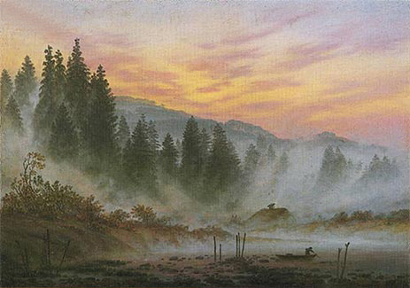 Morgen, 1821 | Caspar David Friedrich | Giclée Leinwand Kunstdruck