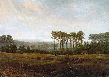 Afternoon, 1822 | Caspar David Friedrich | Giclée Canvas Print