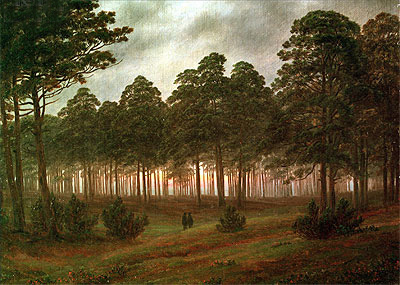 Evening, c.1820/26 | Caspar David Friedrich | Giclée Canvas Print
