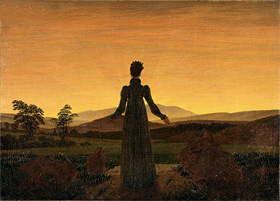 Woman before the Setting Sun, c.1818 | Caspar David Friedrich