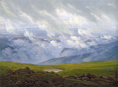 Drifting Clouds, c.1820 | Caspar David Friedrich | Giclée Leinwand Kunstdruck