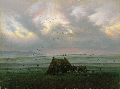 Waft of Mist, c.1818/20 | Caspar David Friedrich | Giclée Leinwand Kunstdruck